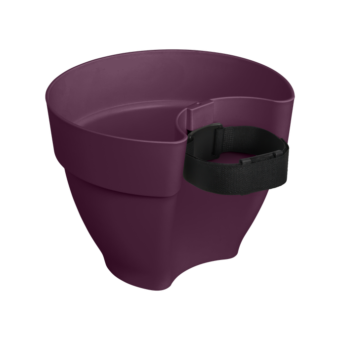 vibia campana fallrohrpflanzgefäss 22cm ahorn lila